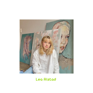 1.Lea Alstad , jenta som har tatt kunstverdenen med storm, om å satse under corona og perfeksjonisme