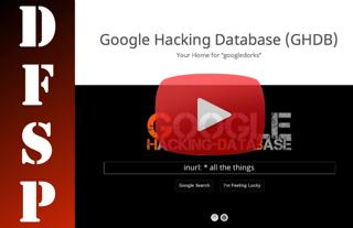 DFSP # 153 - Google Dorks