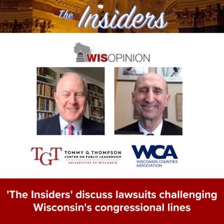 'The Insiders' discuss lawsuits challenging Wisconsin's congressional lines