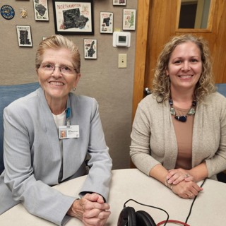 Cooley Dickinson's Michele Kearsley (Director of Medical Imaging) & Cathy Reed (Dir of Operations) on imaging you—MRIs, CT scans, ultrasounds, mammograms, xrays & ambulance calls.