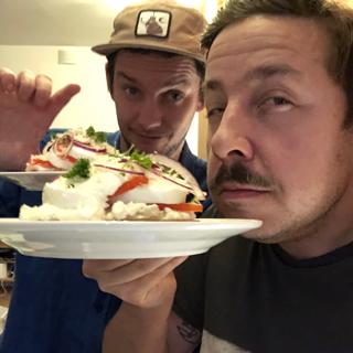 Macka 53: Chevè och mozzarella med tomat