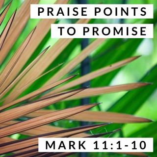 Praise Points to Promise; Mark 11:1-10