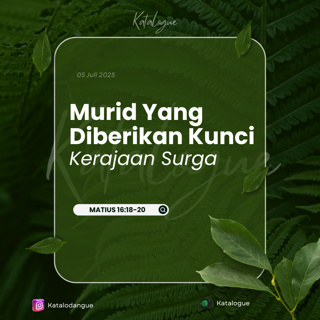 Murid Yang Diberikan Kunci Kerajaan Surga