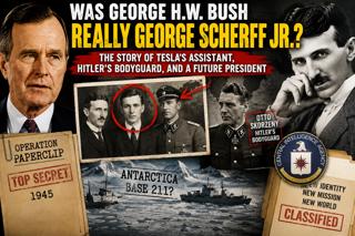 Was George H.W. Bush Really George Scherff Jr., a Nazi Agent? Was Nikola Tesla Murdered by Hitler's Commando, Otto Skorzeny?