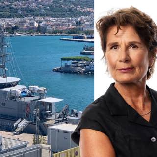 Migranter och maneter: Alice Petrén, Lesbos