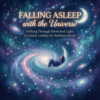 Drifting Through Stretched Light: A Cosmic Lullaby for Restless Minds