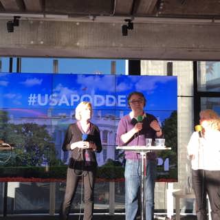 Avsnitt 131: USApodden live på Kulturhuset!