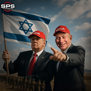 President BiBi and VP Trump can’t WAIT to Send our Men to Fight for Israel’s Genocide