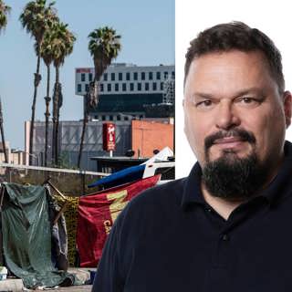 Hemlöshet, primärval och Oscarsgala: Roger Wilson, Los Angeles