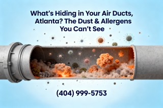 What’s Hiding in Your Air Ducts, Atlanta? The Dust & Allergens You Can’t See