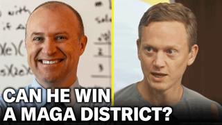 The Math Teacher About to Flip a +17 Trump District