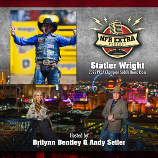 #222 2025 PRCA Champion Saddle Bronc Rider Statler Wright