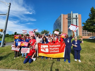 "Safe Staffing Now!": Baltimore Nurses at Largest Catholic Health Network in US Fight On for First Contract (w/ Nicki Horvat)