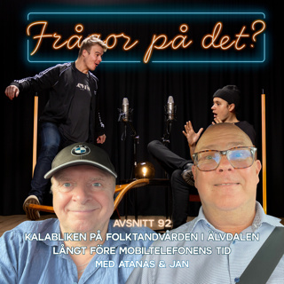 92. Kalabaliken på Folktandvården i Älvdalen långt före mobiltelefonens tid