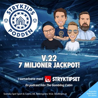 Stryktipset v.22 - 7 Miljoner Jackopt!