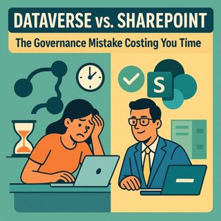 Dataverse vs SharePoint governance: when your Power Apps must move off lists to scale and stay compliant
