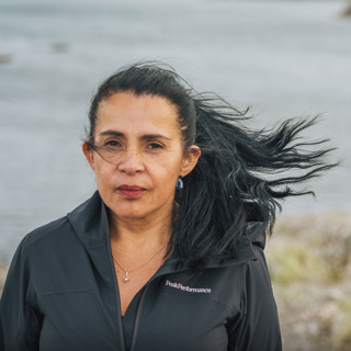 Havet ger Paula lugn att sörja