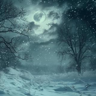 💨 Winter Storm Ambience with Icy Howling Wind Sounds for Sleeping, Relaxing and Studying Background