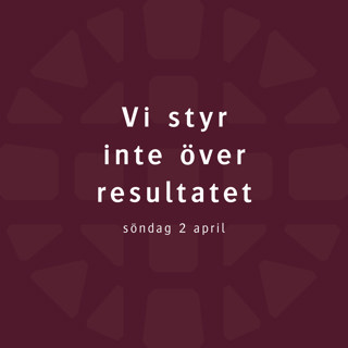 Vi styr inte över resultatet – Robert Eriksson