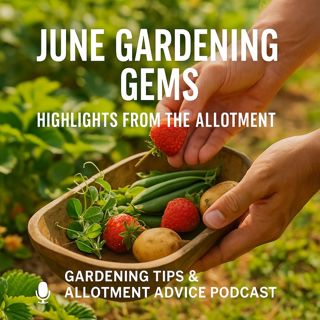 🎧 June Gardening Gems: Highlights from the Allotment! | Gardening Tips & Allotment Advice Podcast