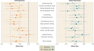 October 2019: Cognitive Change in Schizophrenia and Other Psychoses