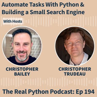 Automate Tasks With Python & Building a Small Search Engine