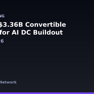 Nscale: $3.36B Convertible Pre-IPO for AI DC Buildout — CRE AI Briefing, Sep 26, 2026