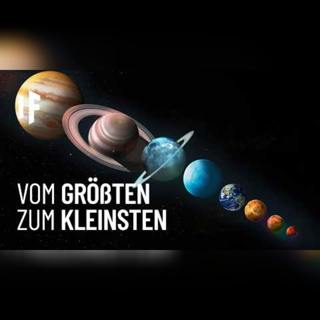 Was wäre, wenn die Planeten nach Größe geordnet wären?