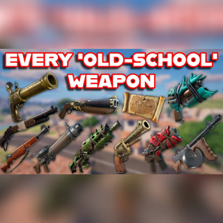 Ranking EVERY 'OLD-SCHOOL' WEAPON In FORTNITE HISTORY From WORST To BEST
