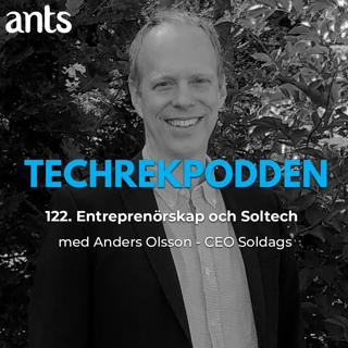 122. Entreprenörskap och Soltech med Anders Olsson - CEO Soldags