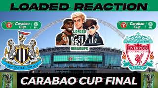 CHAMPIONS 🏆CARABAO CUP FINAL - Reaction Newcastle United Vs Liverpool🏆