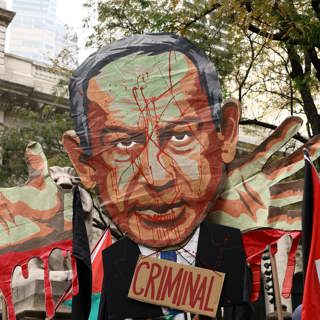 Protests erupt as Netanyahu gives inflammatory UN speech - The Latest 