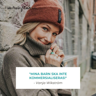 114. Psykisk ohälsa och att tjäna pengar på sina barn i sociala medier med Vanja Wikström