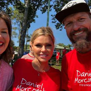 Check out Sophie Monk burn Mark live on air!
