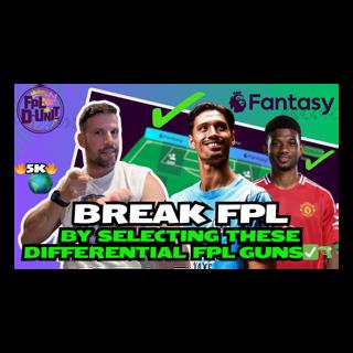 BREAK FPL BY SELECTING THESE DIFFERENTIAL FPL GUNS✅🔫| Fantasy Premier League Tips 2025/26