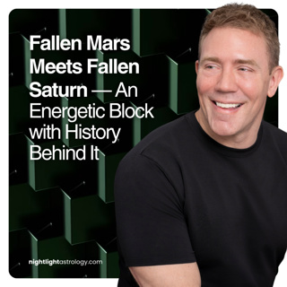 Fallen Mars Meets Fallen Saturn — An Energetic Block with History Behind It