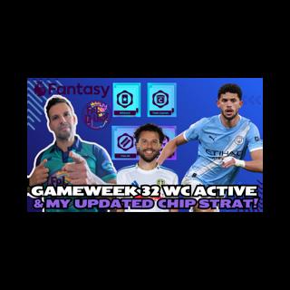 WILDCARD ACTIVE!🎲🎰🎉| FPL GW32 WC SPECIAL + MY CHIP STRATEGY🚀💎🔥 | Fantasy Premier League Tips 2025/26