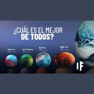 Estos son los tamaños de los exoplanetas comparados con la Tierra