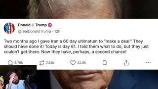 Trump warned Iran.. | Asmongold TV