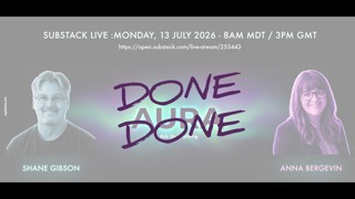 Listen now | Recording of AURA - Anna Bergevin & Shane Gibson on 13th July 2026
