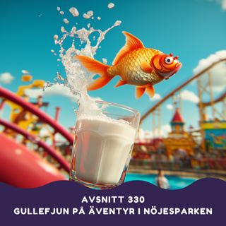 Gullefjun på äventyr i nöjesparken
