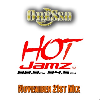 Nov 21st Hot Jamz Mid-Day Mix TWERK Edition (Clean)