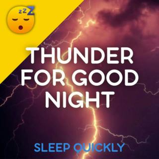 😴⛈️ Light RAIN and THUNDER for Good NIGHT