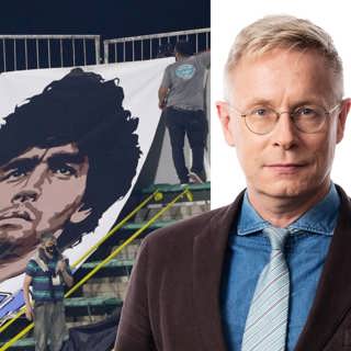 England och Maradona hör ihop: Daniel Alling, London