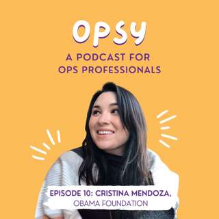 Workplace Operations with Cristina Mendoza
