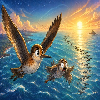 How Birds Migrate Across Oceans