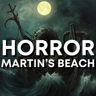 🪼The Horror at Martin's Beach | 31 Nights of Lovecraft (Night 21) | ASMR + Ocean, Ship Ambiance