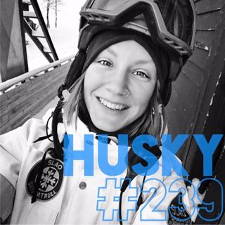 Fjälledare, lavintekniker och skidpatrullör Malin Hagberg, #239