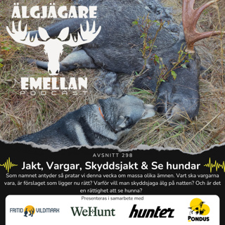298. Jakt, Vargar, Skyddsjakt & Se hundar