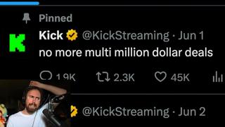 Kick gave up..? | Asmongold TV